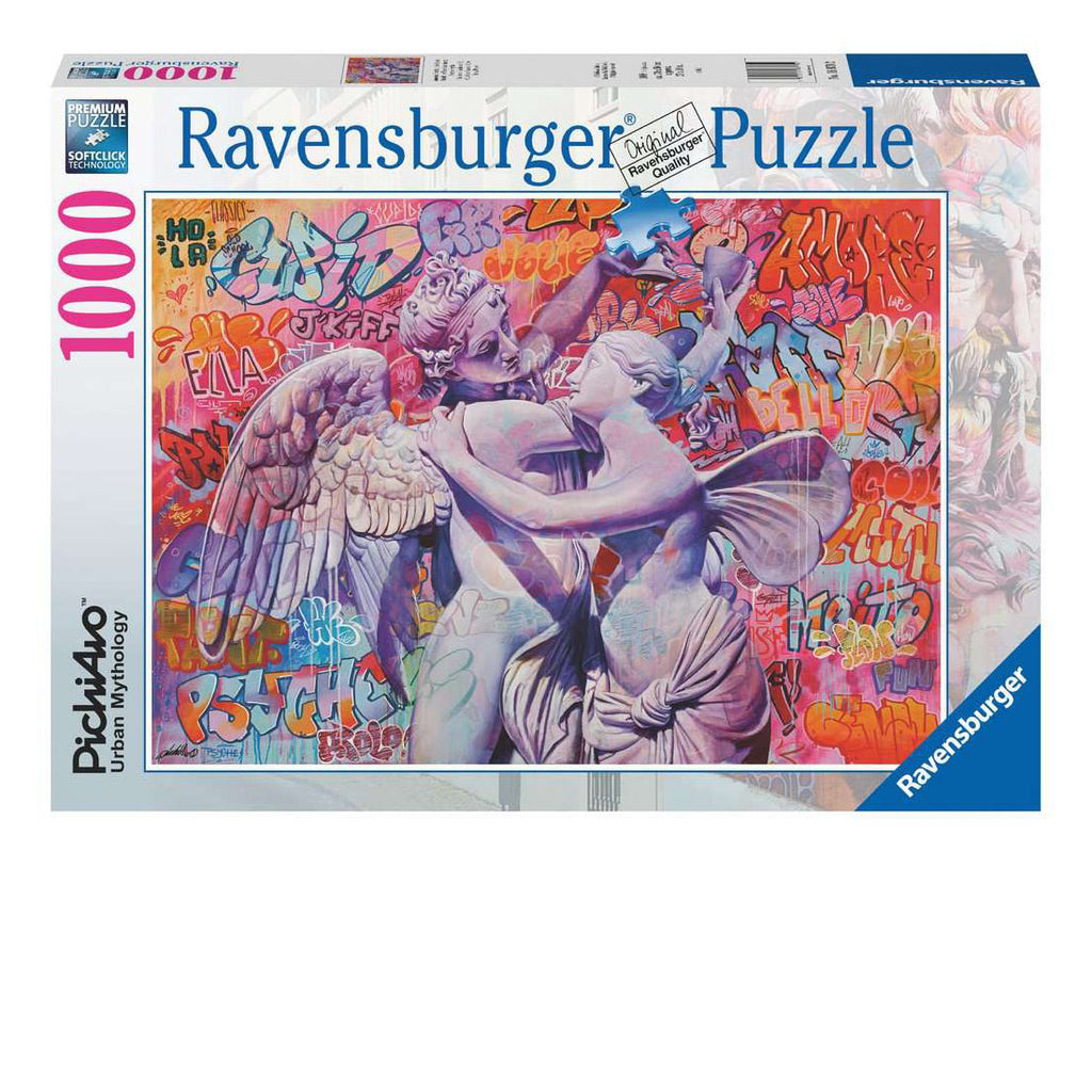 Cupid and Psyche in Love 1000-Piece Puzzle Old