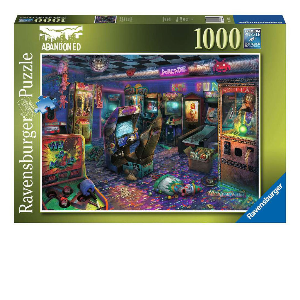 Forgotten Arcade 1000-Piece Puzzle OLD BOX