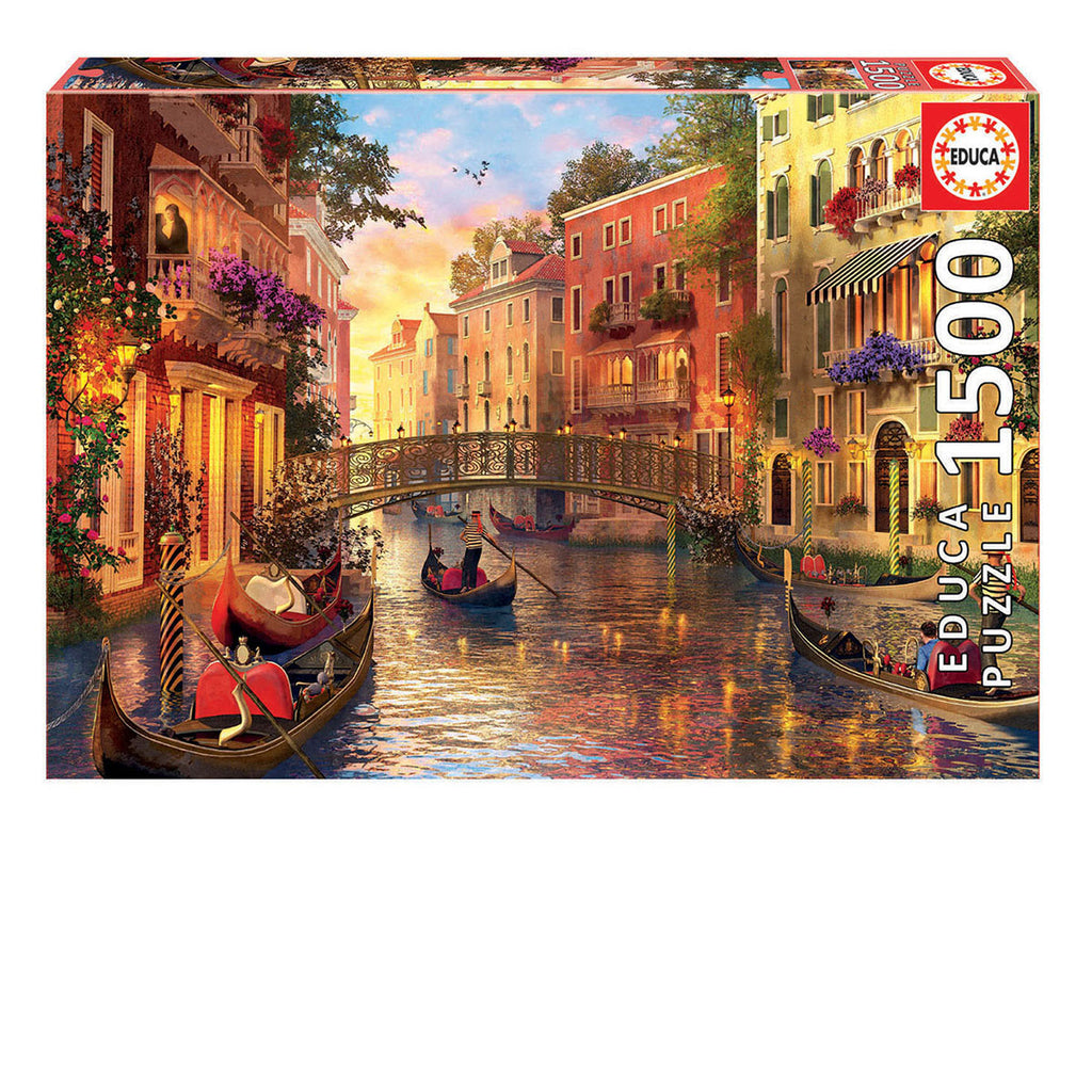 Sunset in Venice 1500-Piece Puzzle
