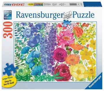 Floral Rainbow 300-Piece Puzzle LF