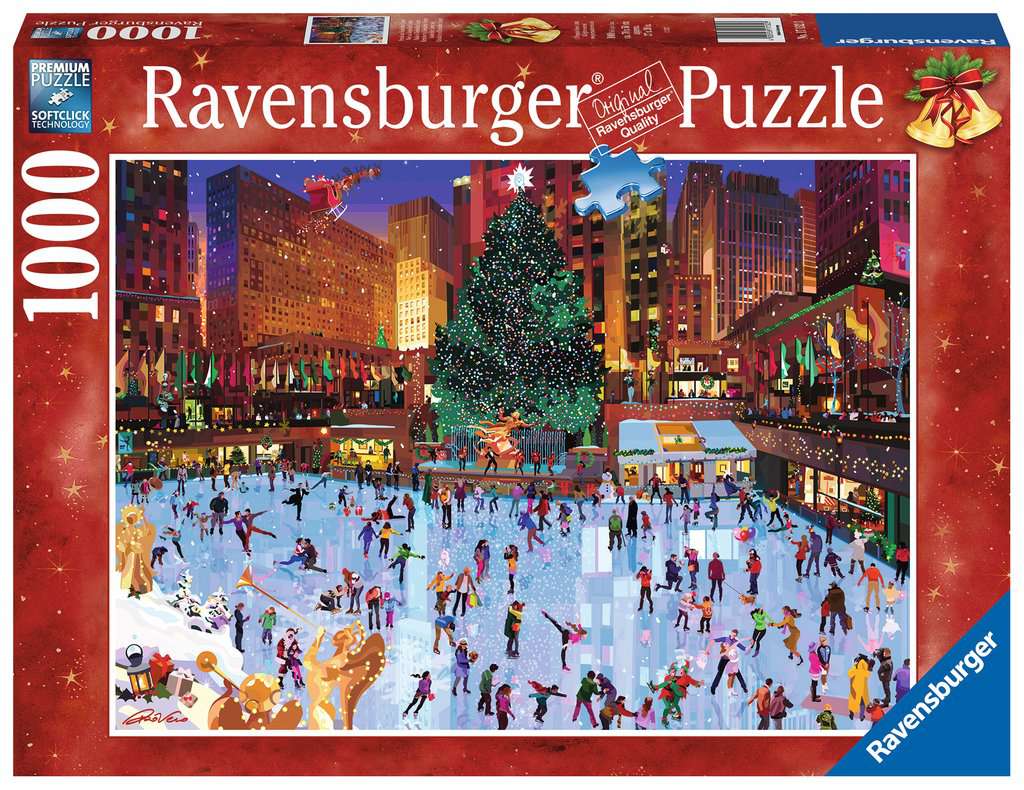 Rockefeller Center Joy 1000-Piece Puzzle Old