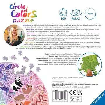 Circle of Colors - Animals 500-Piece Puzzle
