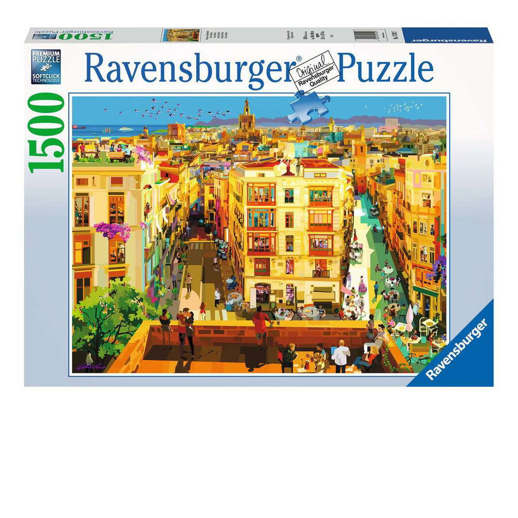Dining in Valencia 1500-Piece Puzzle Old
