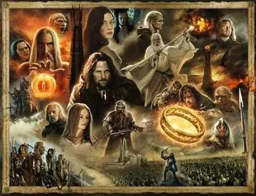 The Lord of The Rings: The Two Towers 2000-Piece Puzzle