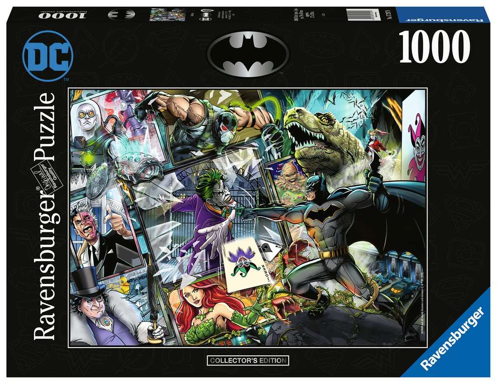 Collector's Edition Batman 1000-Piece Puzzle Old