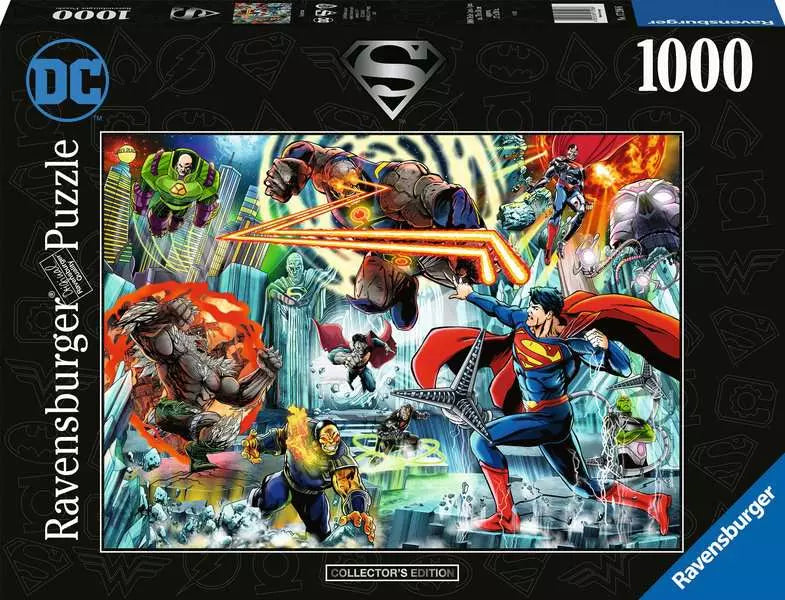 Collector's Edition Superman 1000-Piece Puzzle Old