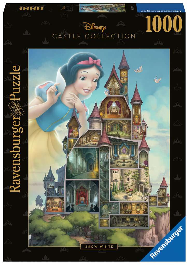 Disney Castle: Snow White 1000-Piece Puzzle Old