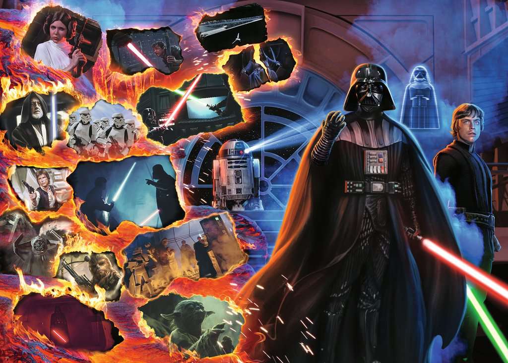 Star Wars Villainous: Darth Vader 1000-Piece Puzzle Old