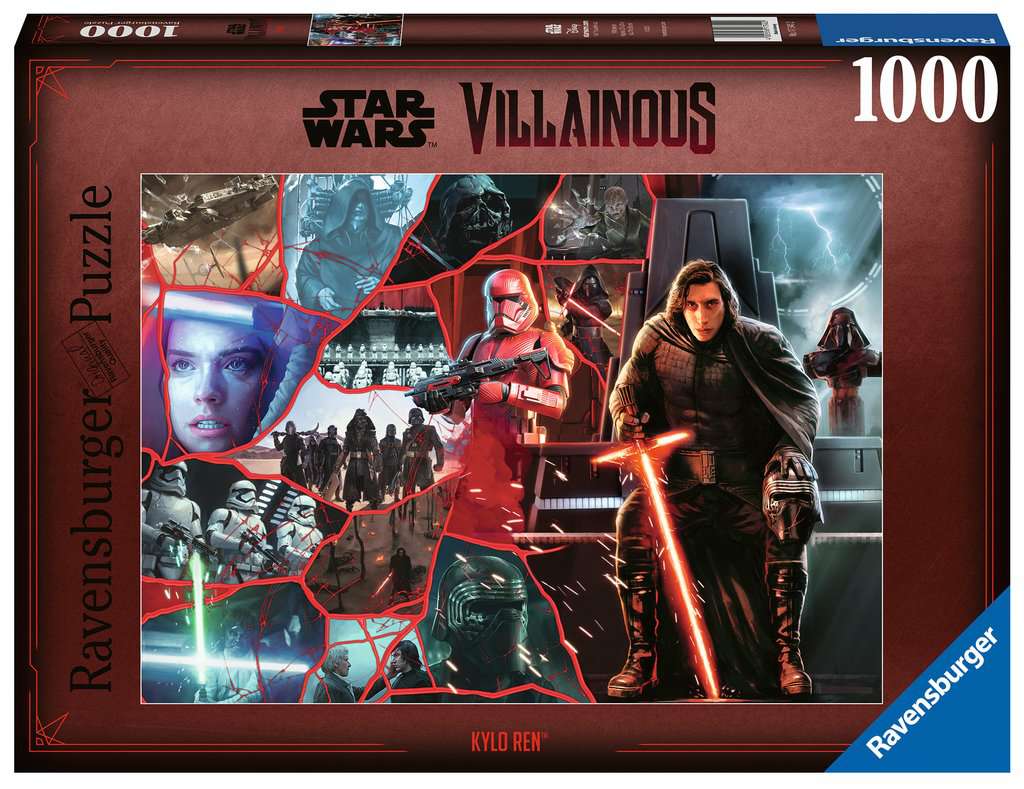 Star Wars Villainous: Kylo Ren 1000-Piece Puzzle Old