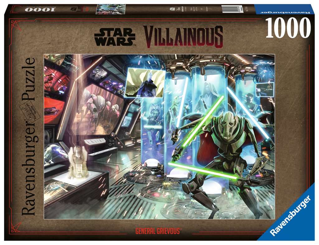 Star Wars Villainous: General Grievous 1000-Piece Puzzle Old