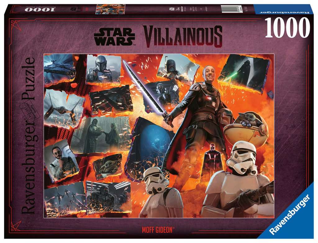Star Wars Villainous: Moff Gideon 1000-Piece Puzzle Old
