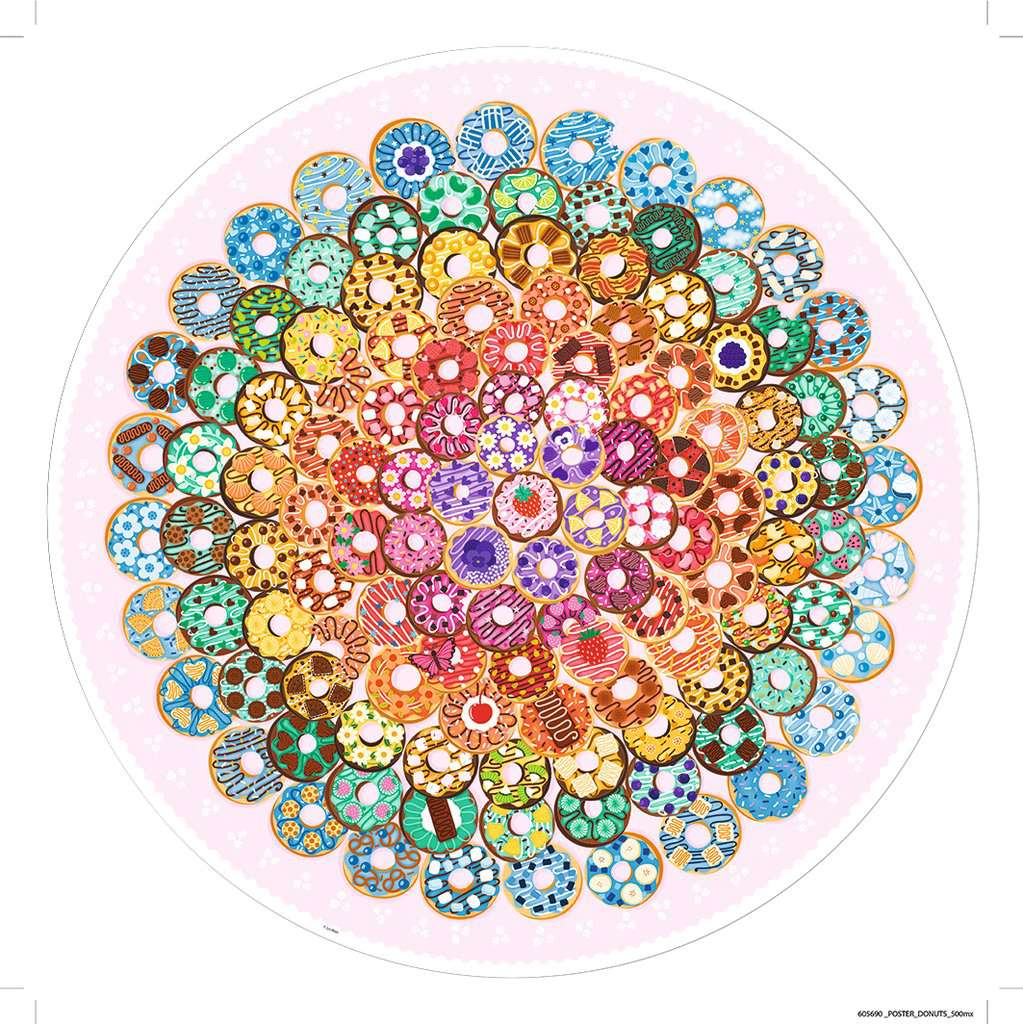 Circle of Colors - Doughnuts<br>Casse-tête de 500 pièces