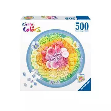 Circle of Colors - Poke Bowl<br>Casse-tête de 500 pièces