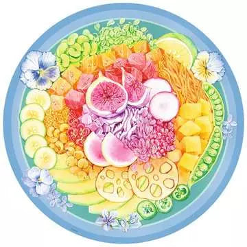 Circle of Colors - Poke Bowl<br>Casse-tête de 500 pièces