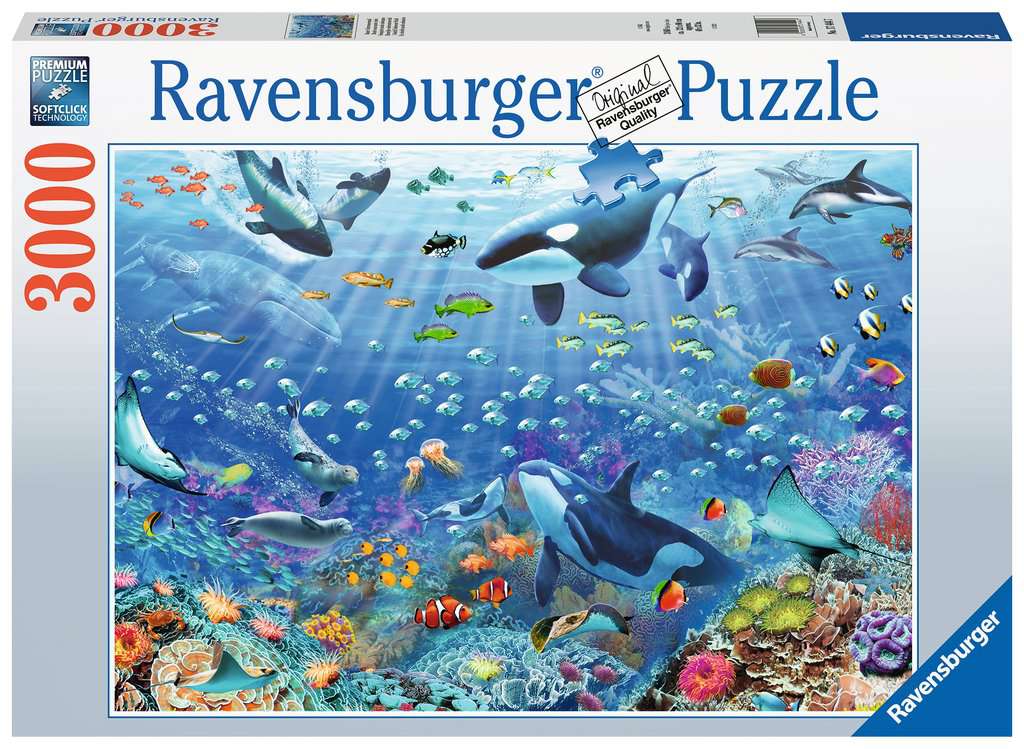 Underwater 3000-Piece Puzzle