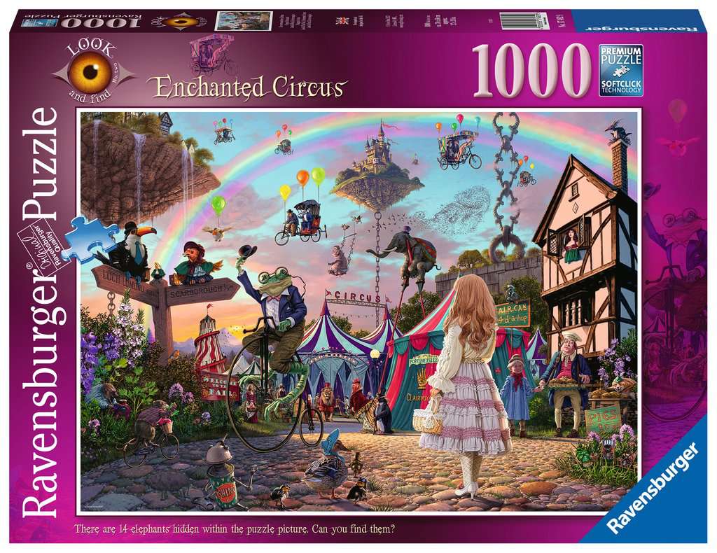 Enchanted Circus 1000-Piece Puzzle Old