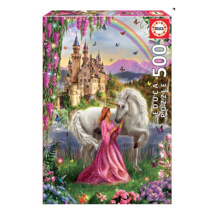 Fairy and Unicorn 500-Piece Puzzle