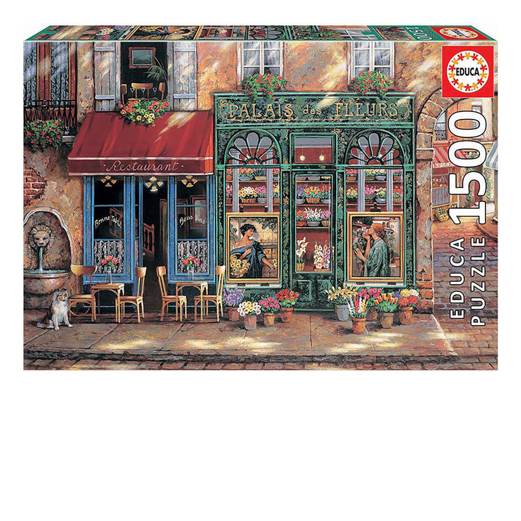 Flower Palace 1500-Piece Puzzle