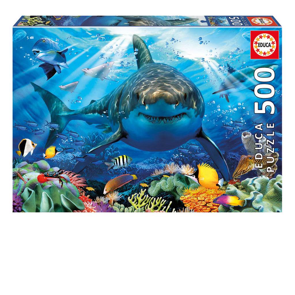 Great White Shark 500-Piece Puzzle