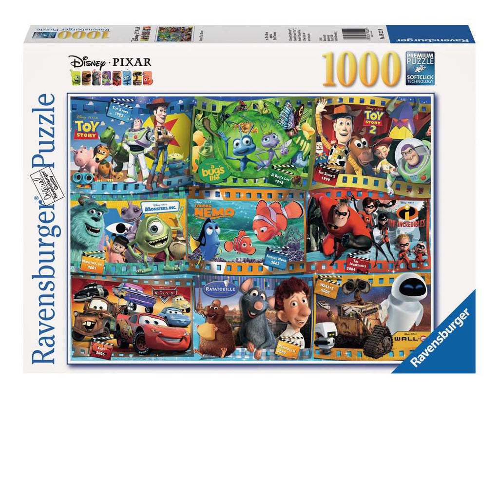 Disney Pixar Movies 1000-Piece Puzzle Old