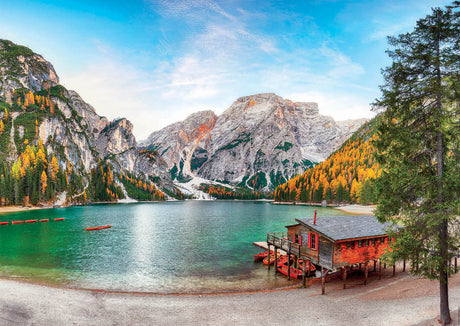 Braies Lake in Autumn - Casse-tête de 3000 pièces