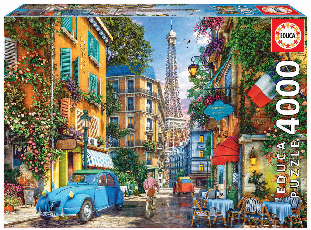 The old street of Paris 4000-Piece Puzzle