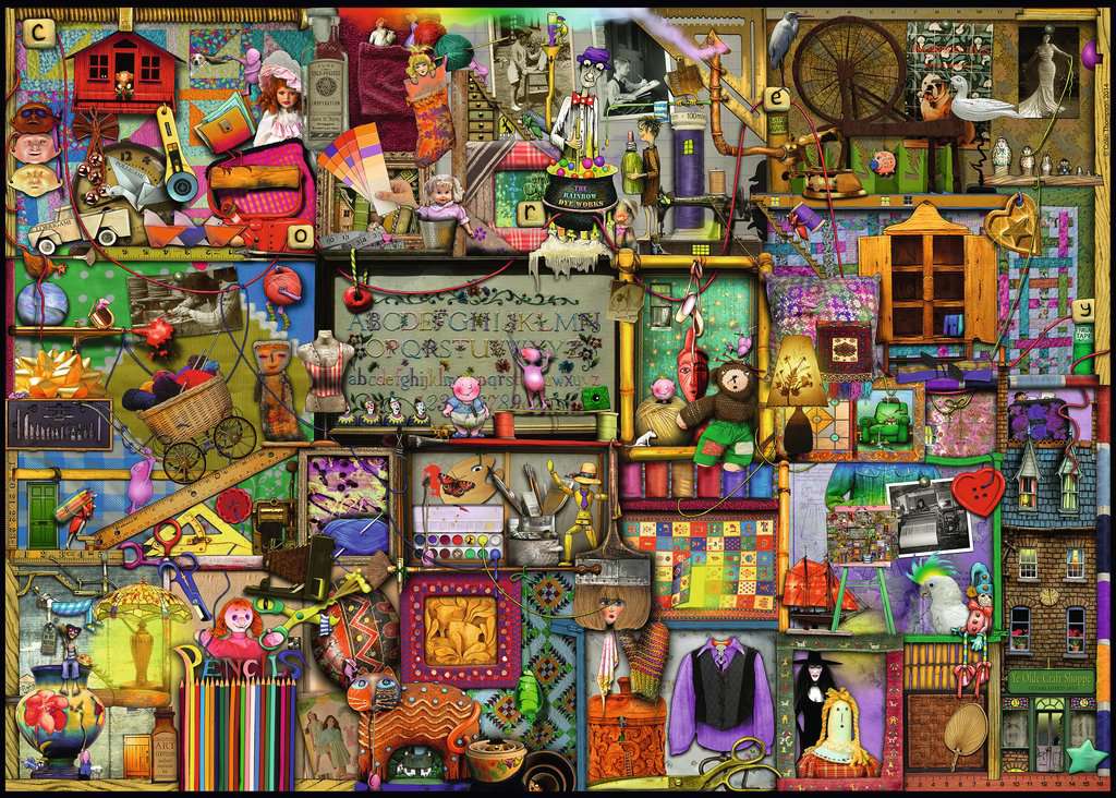 The Craft Cupboard 1000-Piece Puzzle Old