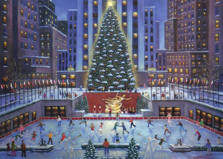 Rockefeller Center 1000-Piece Puzzle Old