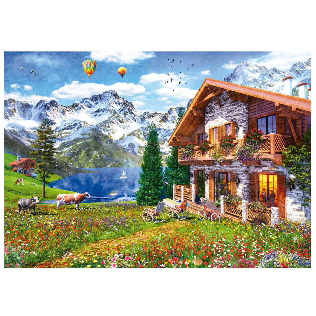 Chalet In The Alps 4000-Piece Puzzle