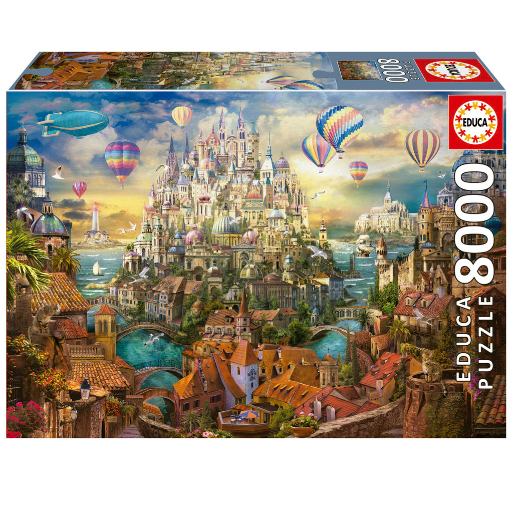 Dream Town 8000-Piece Puzzle