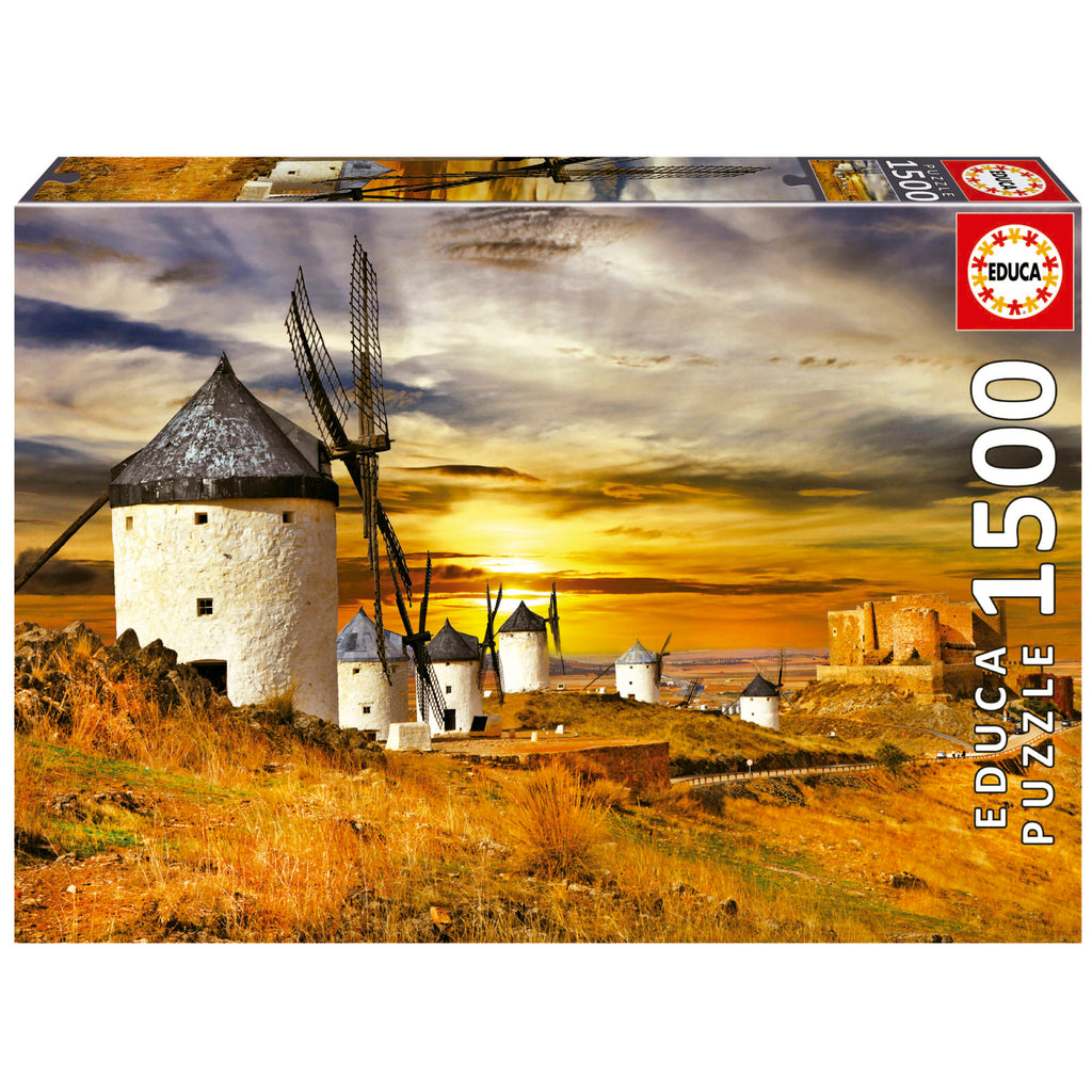 Wind Mills, Consuegra 1500-Piece Puzzle