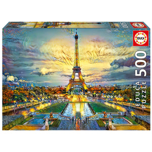 Eiffel Tower 500-Piece Puzzle