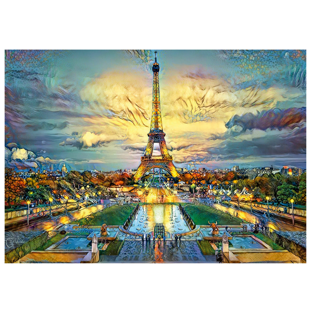 Eiffel Tower 500-Piece Puzzle