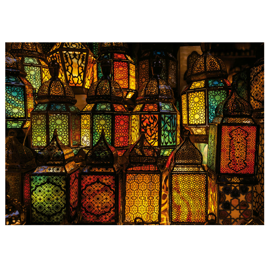 Lantern Collage 1000-Piece Puzzle