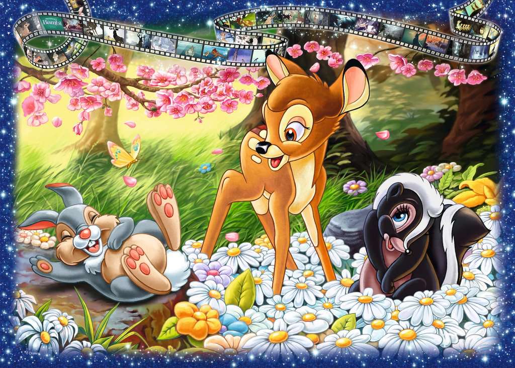 Disney Bambi 1000-Piece Puzzle
