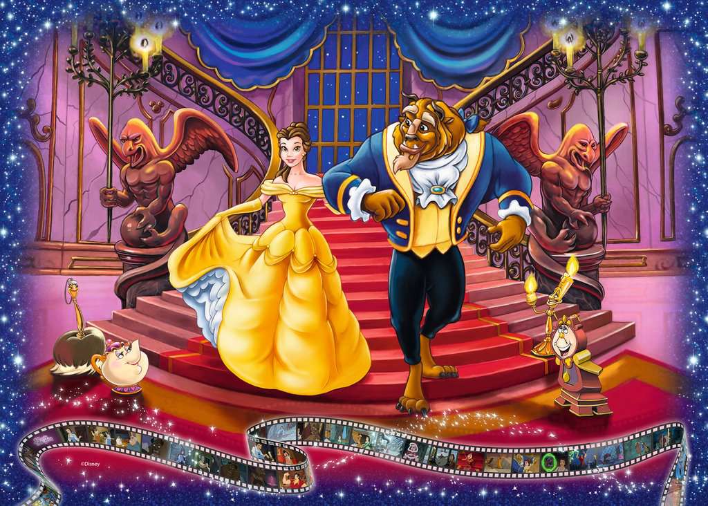 Beauty and the Beast - Disney<br>Casse-tête de 1000 pièces
