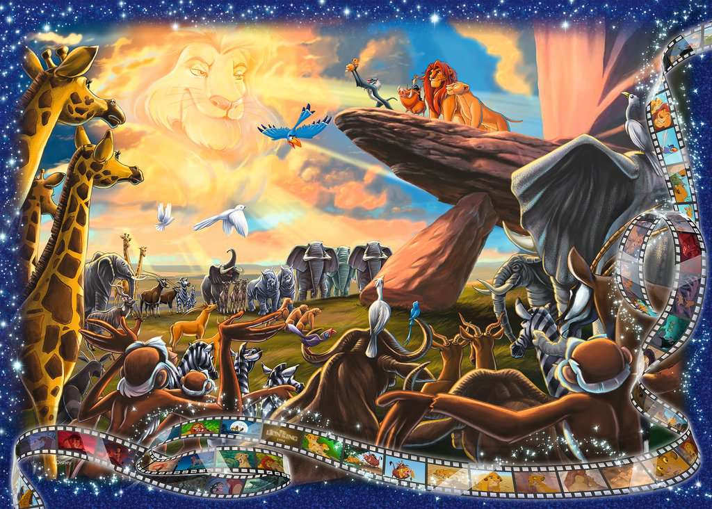 The Lion King 1000-Piece Puzzle Old