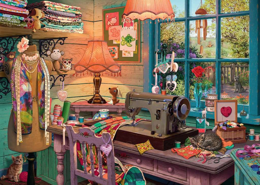 The Sewing Shed 1000-Piece Puzzle