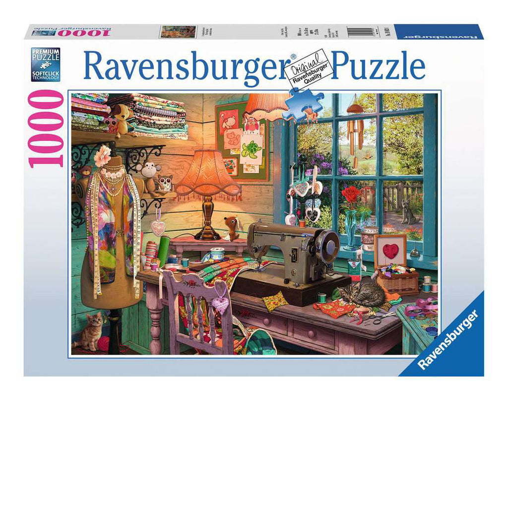 The Sewing Shed 1000-Piece Puzzle Old