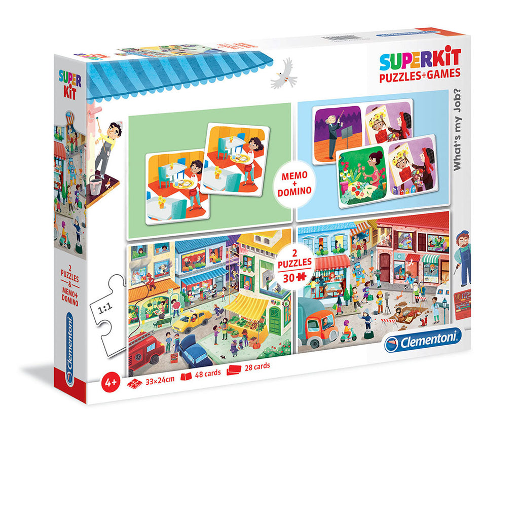 4 in 1 Puzzles + Games - What's My Job