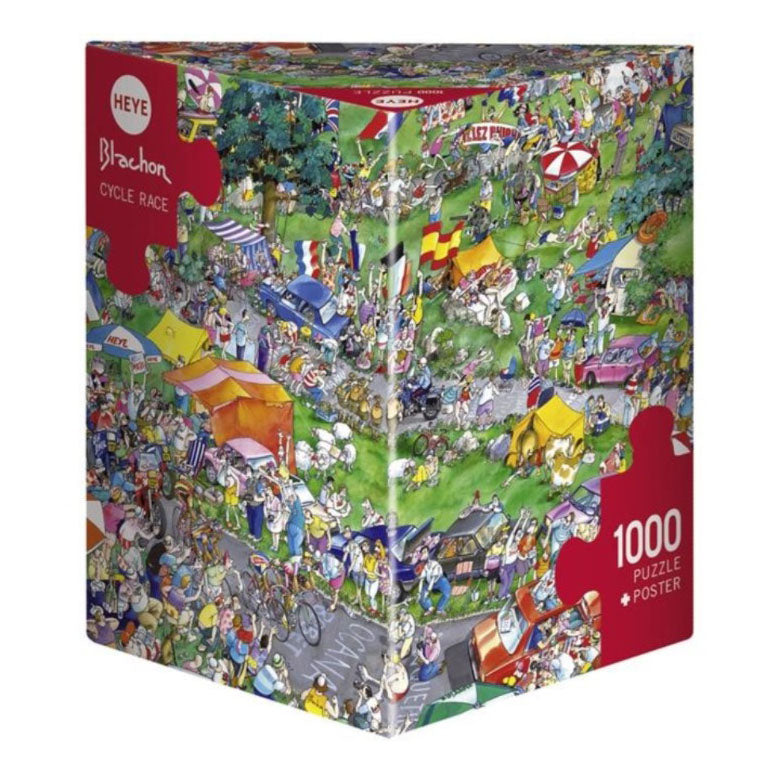 Cycle Race 1000-Piece Puzzle