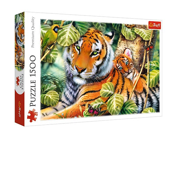 Two Tigers 1500-Piece Puzzle