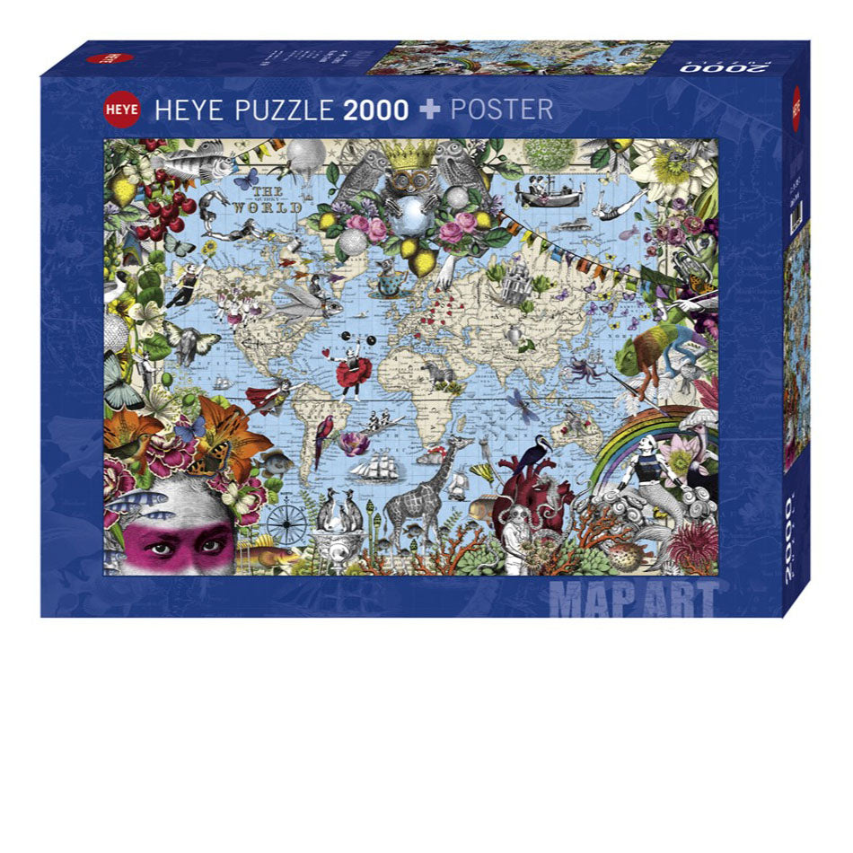 Quirky World 2000-Piece Puzzle