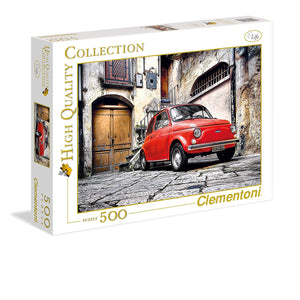 Red Car 500-Piece Puzzle