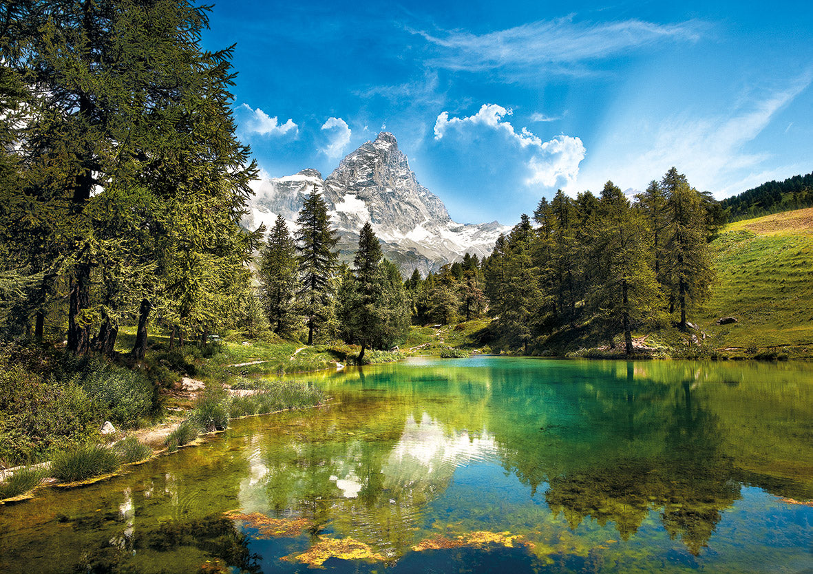 Le lac bleu - Casse-tête de 1500 pièces