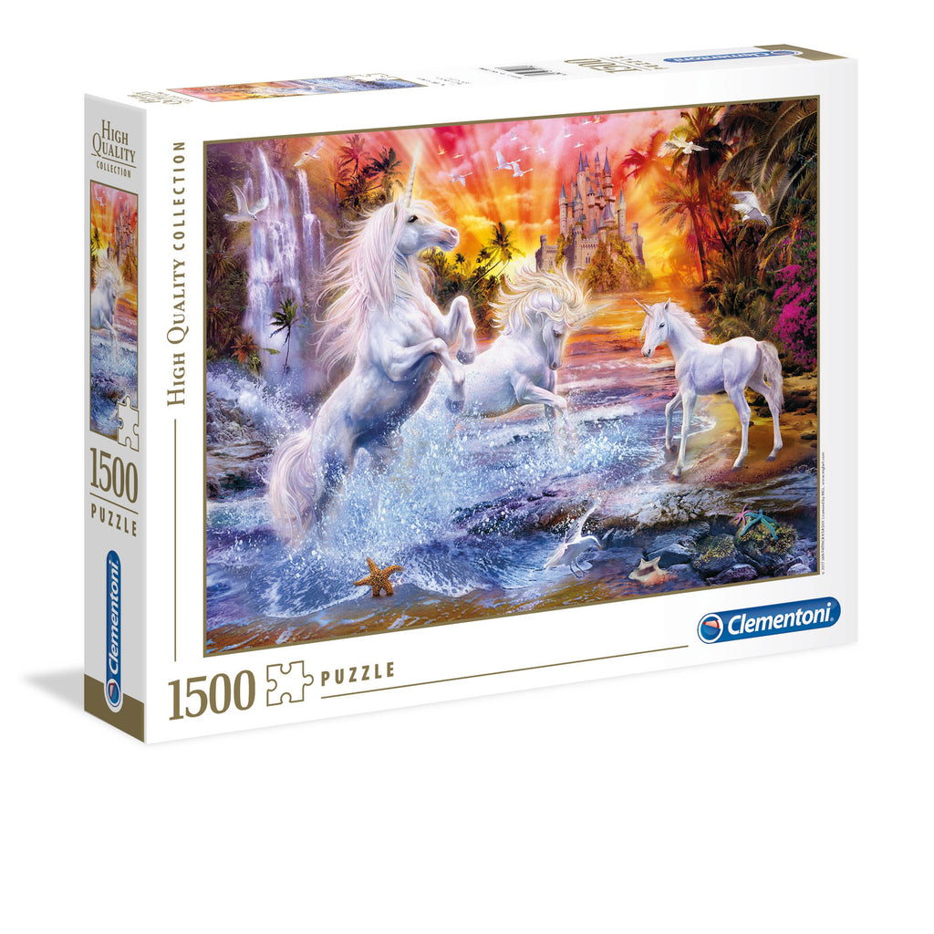 Wild Unicorns 1500-Piece Puzzle