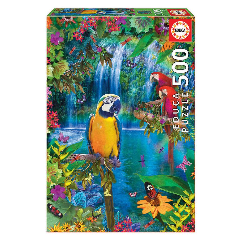 Bird Tropical Land 500-Piece Puzzle