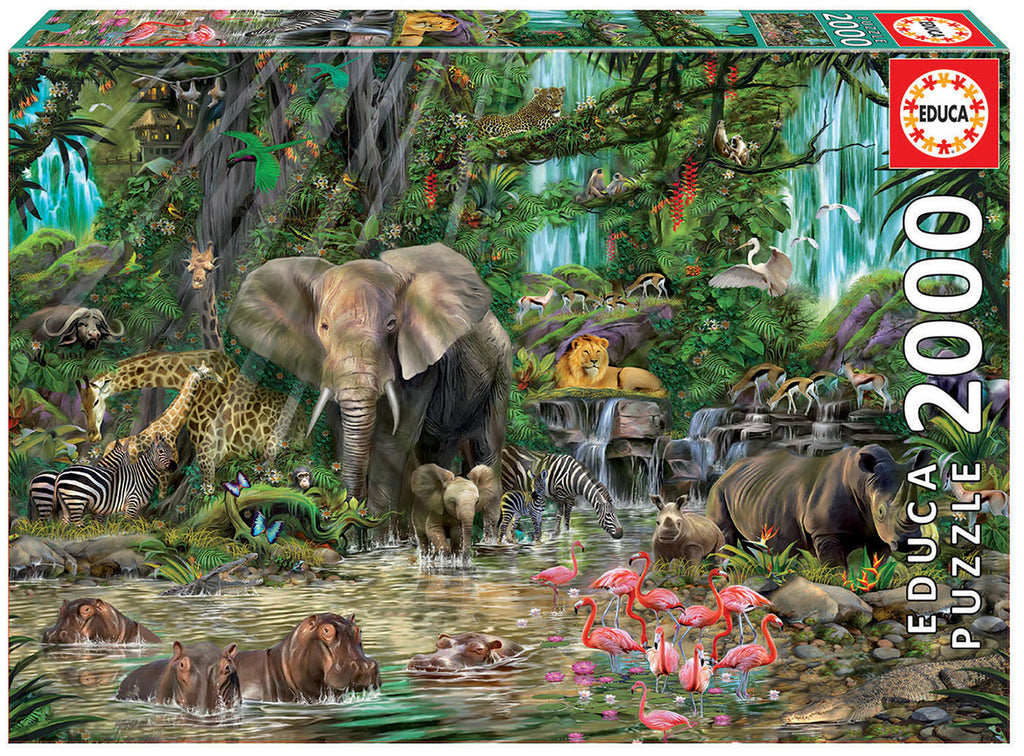 African jungle 2000-Piece Puzzle