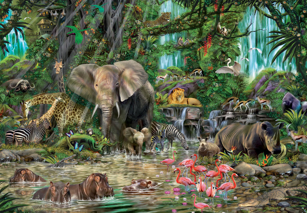 African jungle 2000-Piece Puzzle