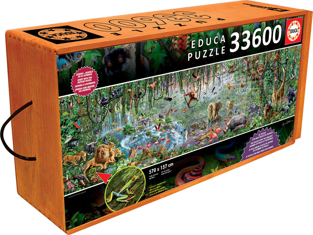 Wildlife 33,600-Piece Puzzle